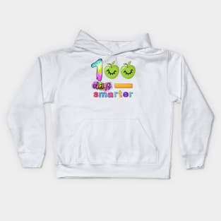 100 days smarter Kids Hoodie